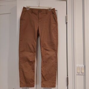 LOFT Women's Size 2 The Monroe Slim Truffle Chino Pants